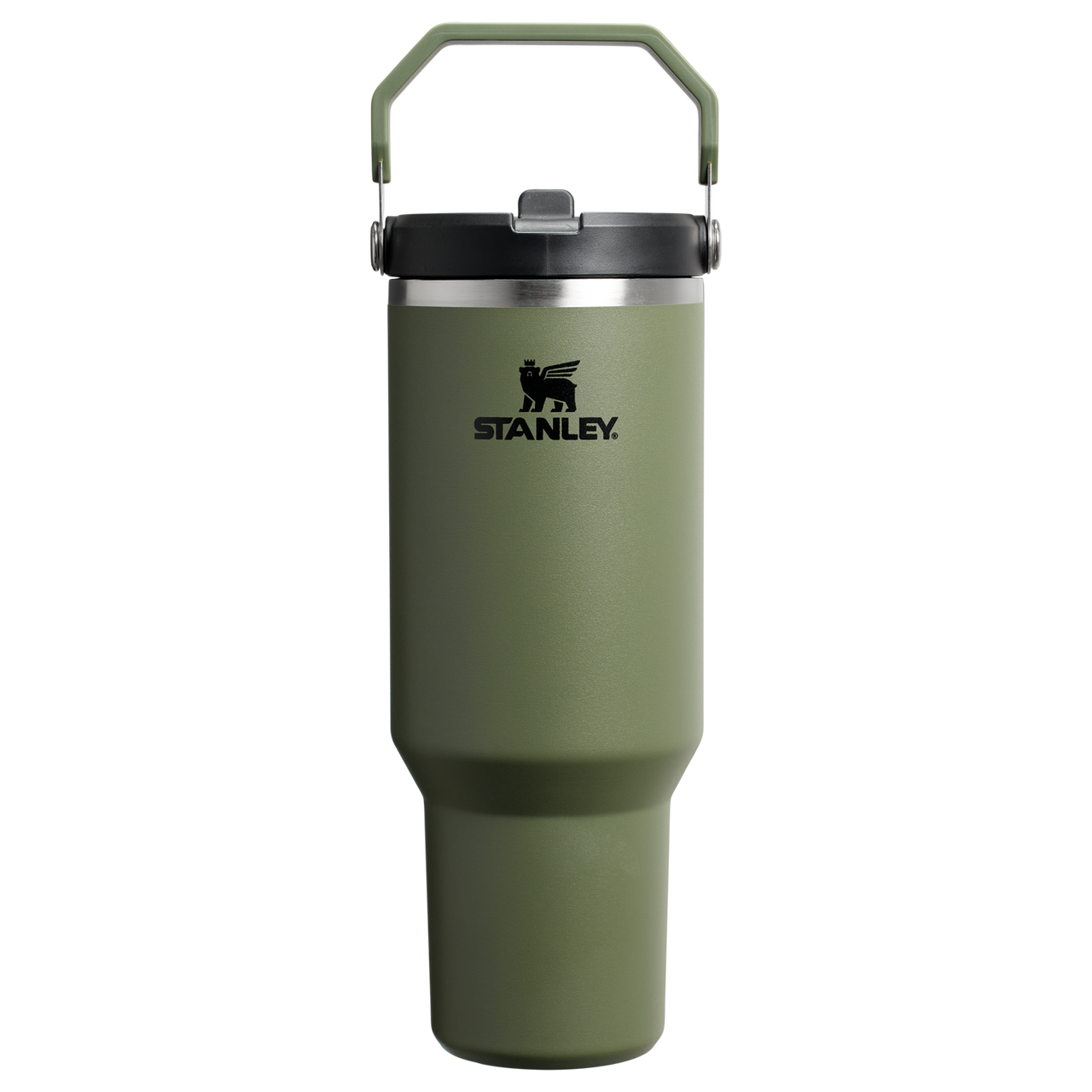 ICEFLOW FLIP STRAW TUMBLER Olive