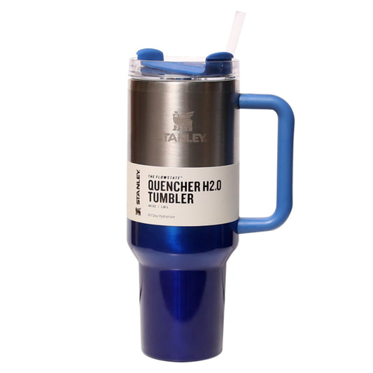 THE QUENCHER H2.0 FLOWSTATE TUMBLER 40 OZ Blue Twilight Gradient