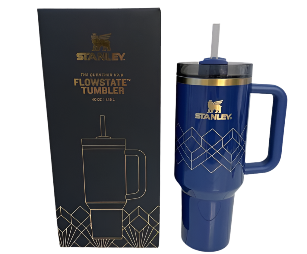 Stanley Quencher H2.0 Flowstate Tumbler 40oz Nightfall Gloss Deco