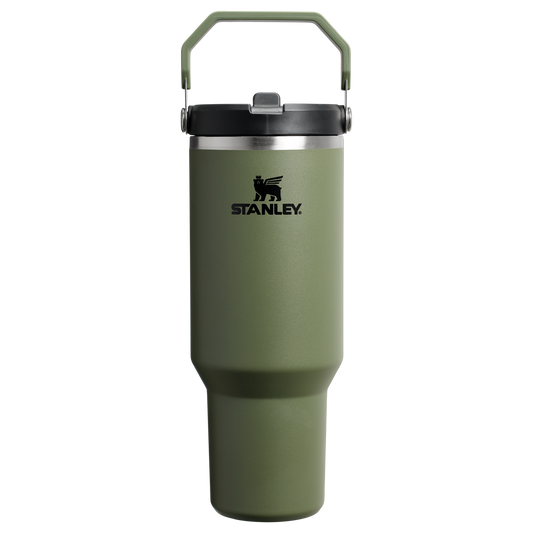 ICEFLOW FLIP STRAW TUMBLER Olive