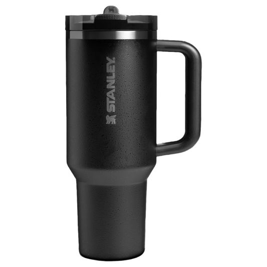 THE QUENCHER PROTOUR FLIP STRAW TUMBLER BLACK | 40 OZ | 1.18 L