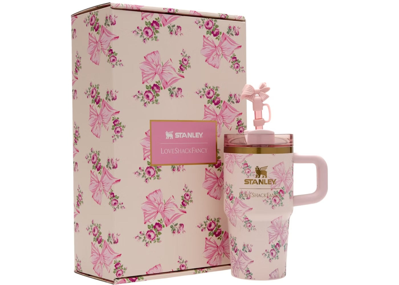 Stanley x LoveShackFancy Flowstate Quencher 20oz Tumbler