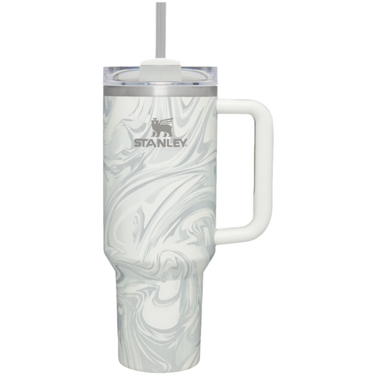 Stanley Quencher H2.0 FlowState Tumbler - Polar Swirl Limited Edition Color