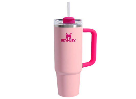 THE QUENCHER H2.0 FLOWSTATE TUMBLER 40 OZ FLAMINGO