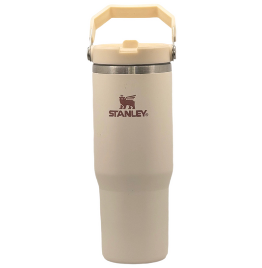 Stanley Off-White 'The Iceflow' Flip Straw Tumbler, 30 oz