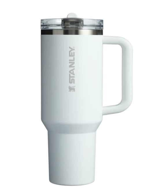 THE QUENCHER PROTOUR FLIP STRAW TUMBLER | 40 OZ Chalk White