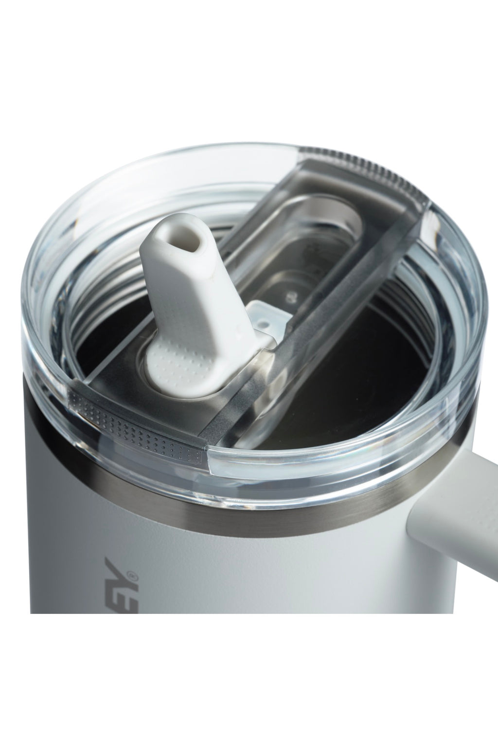 THE QUENCHER PROTOUR FLIP STRAW TUMBLER | 40 OZ Chalk White