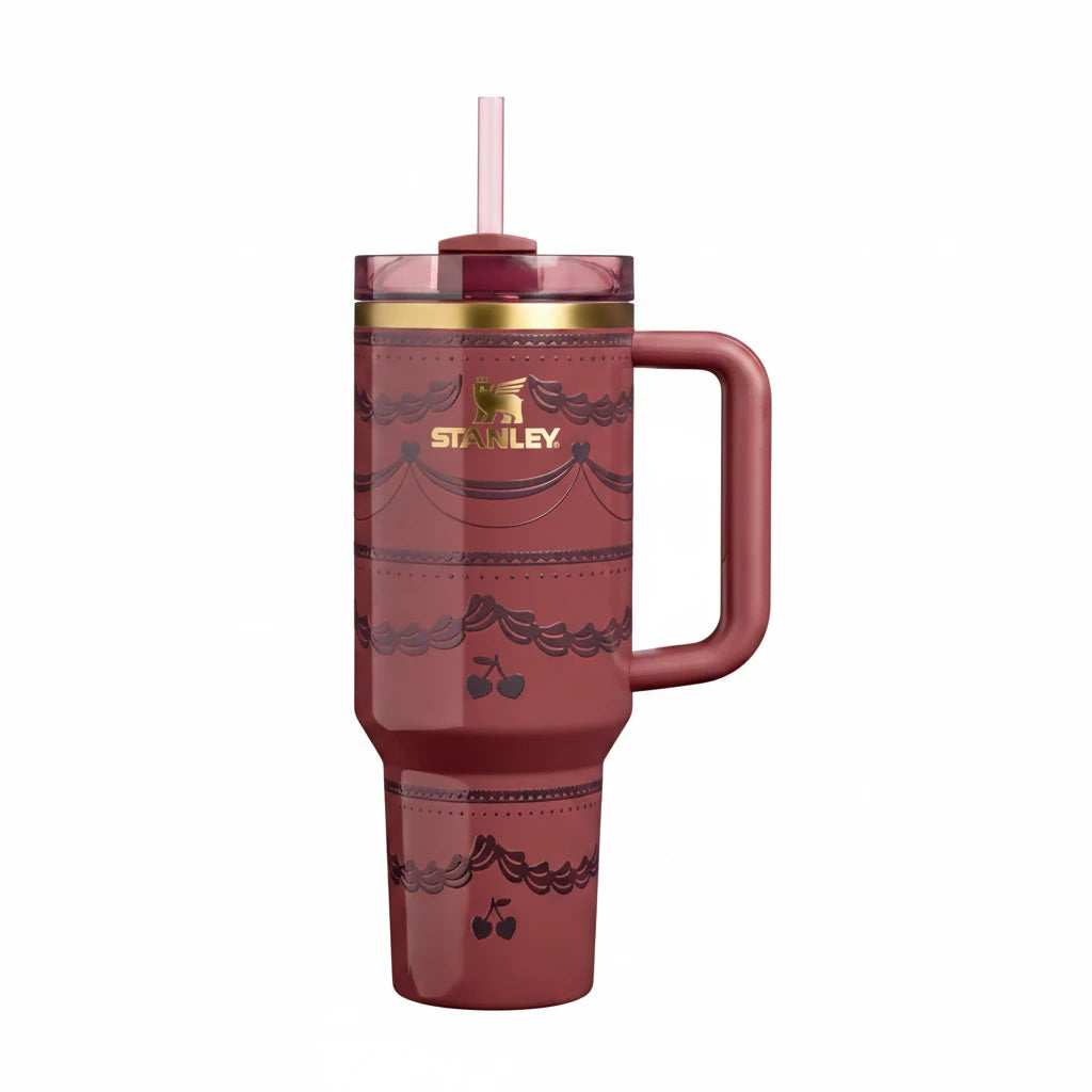 Red Velvet Cake Valentine’s Day Quencher H2.0 Flowstate Tumbler
