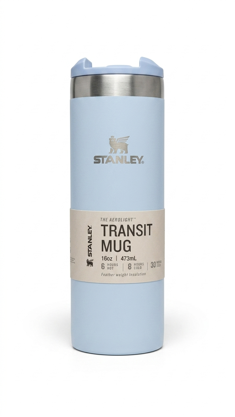 The Transit Flip Top Mug 16oz
