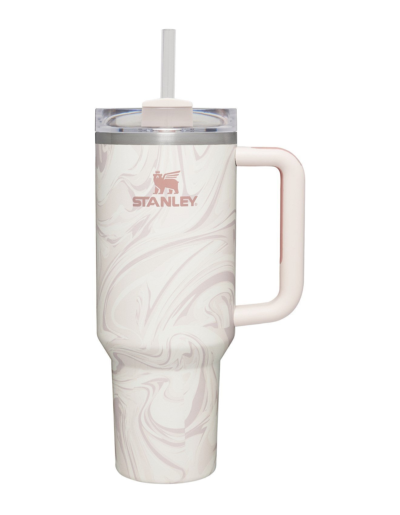 Stanley QUENCHER 2.O TUMBLER 40OZ ROSE QUARTZ SWIRL
