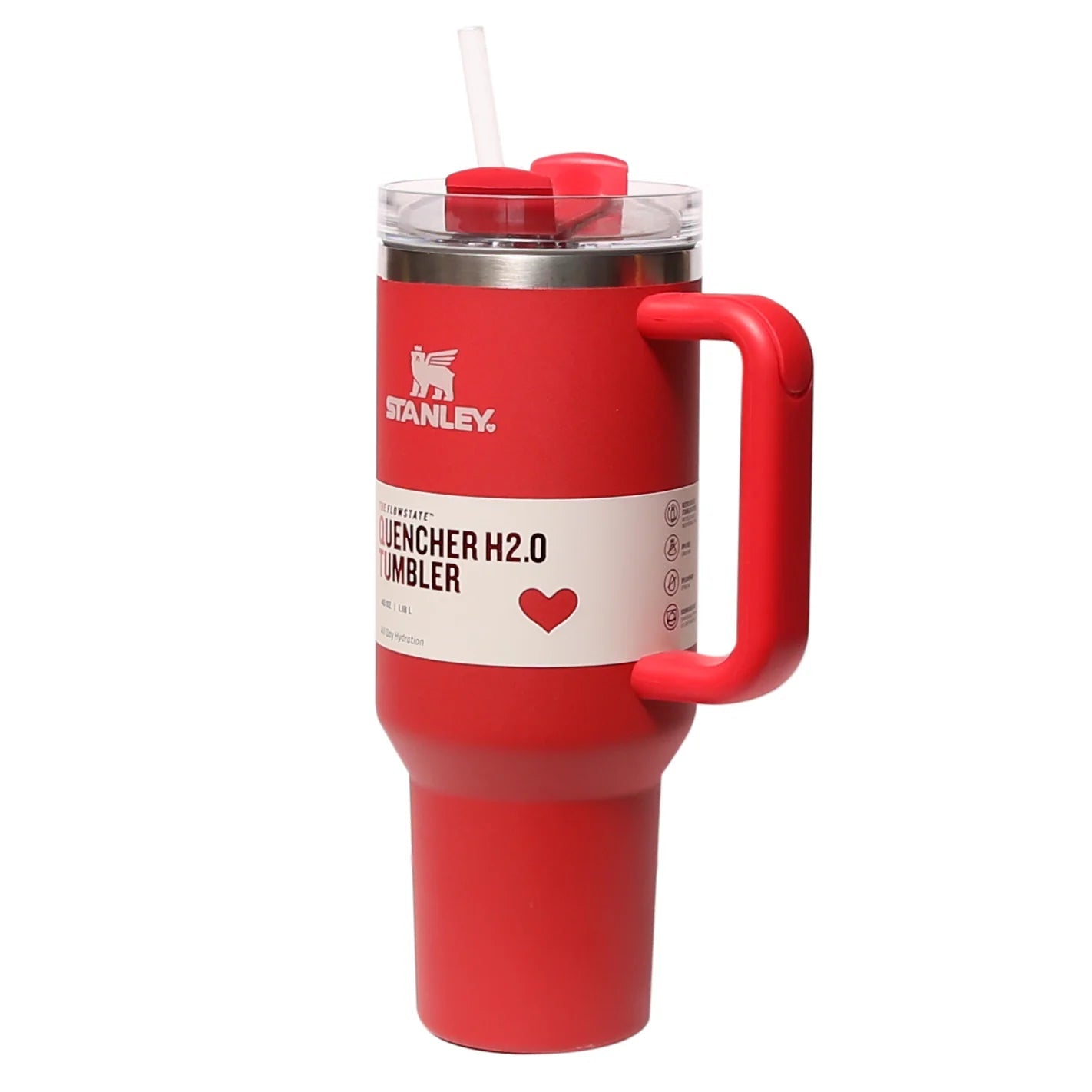 Stanley Quencher H2.0 Valentine Edition Insulated Tumbler (40 oz)